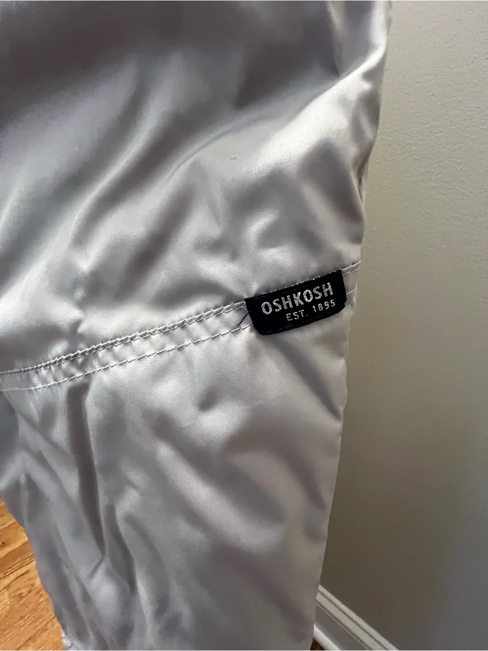 OshKosh B'gosh Gray Kids Snow Bib Overalls